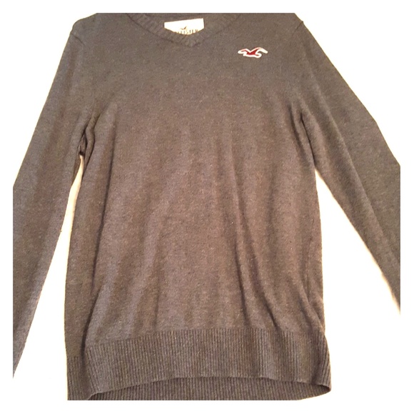 Men's gray hollister sweater - Picture 1 of 1